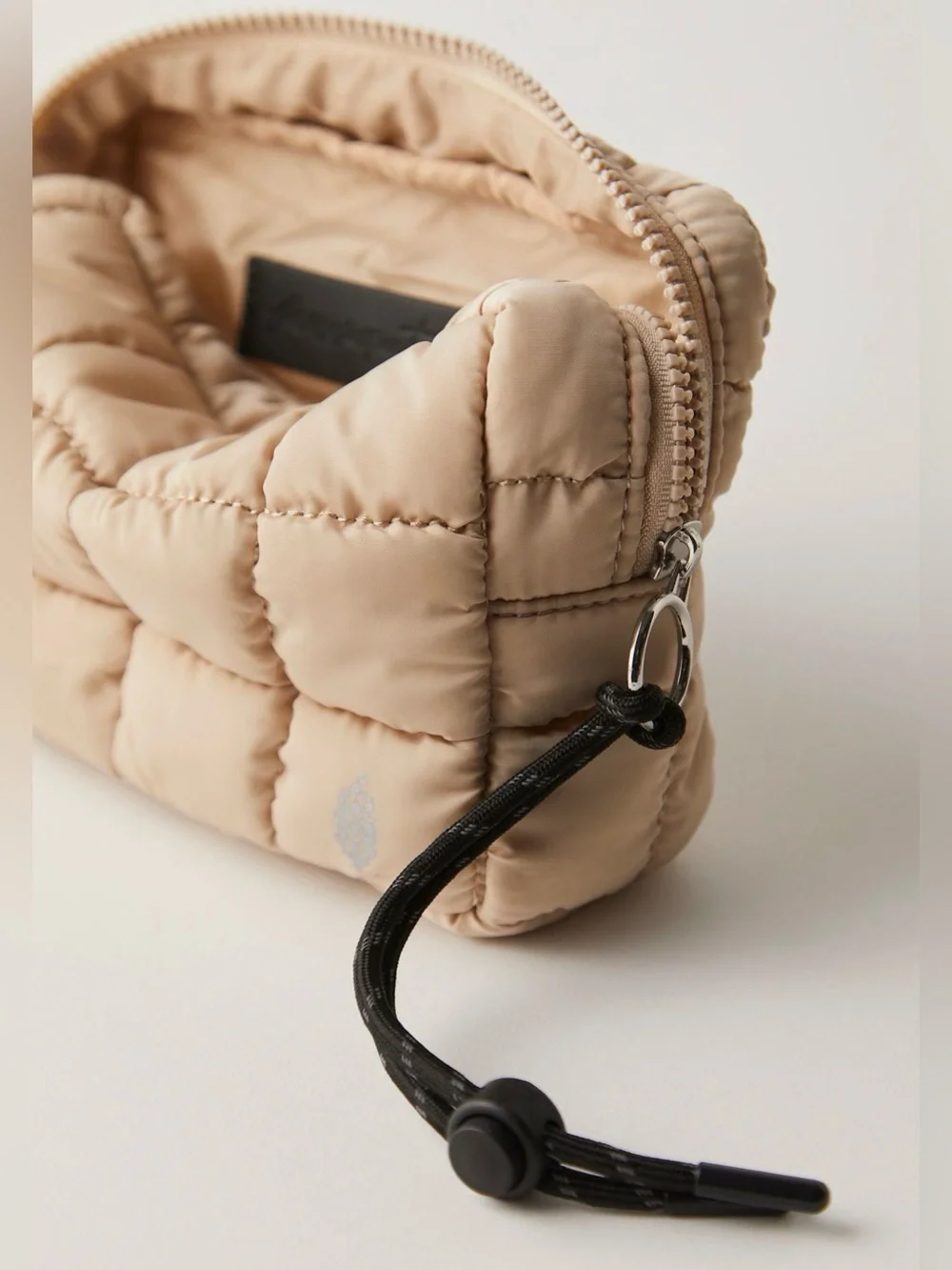 Free People Off White (Cream)  Quilted Mini Case - NWT